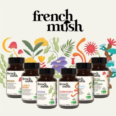FRENCH MUSH complexe 5 champignons bte 56 pce