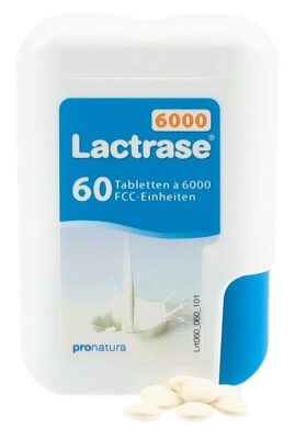 LACTRASE cpr 6000 UI dist 60 pce