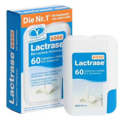 LACTRASE cpr 6000 UI dist 60 pce