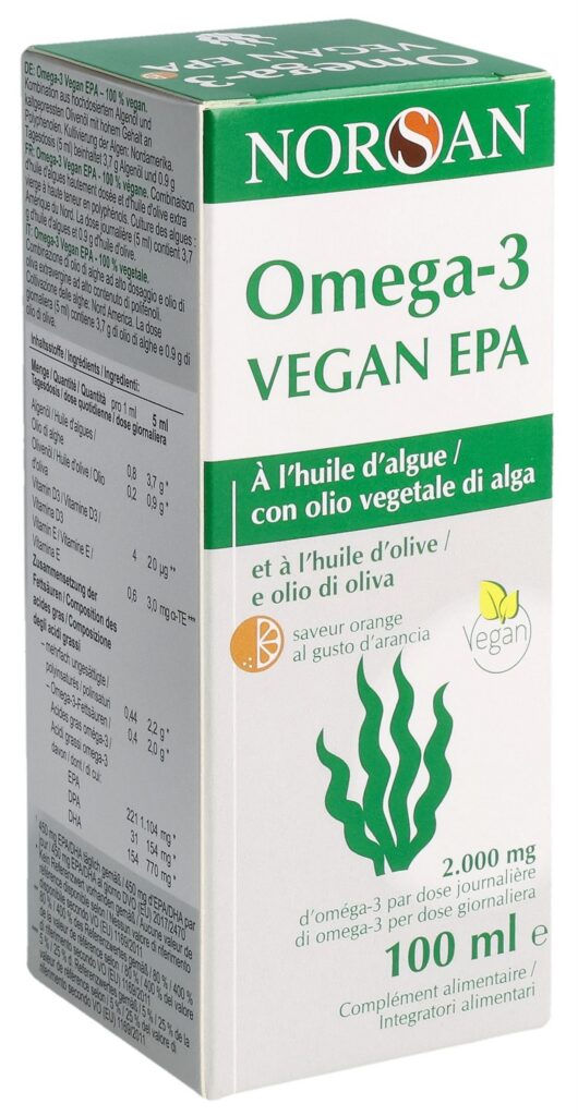 NORSAN Oméga-3 EPA huile vegan fl 100 ml