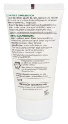 PRANAROM Aromaforce baume pectoral junior tb 50 ml