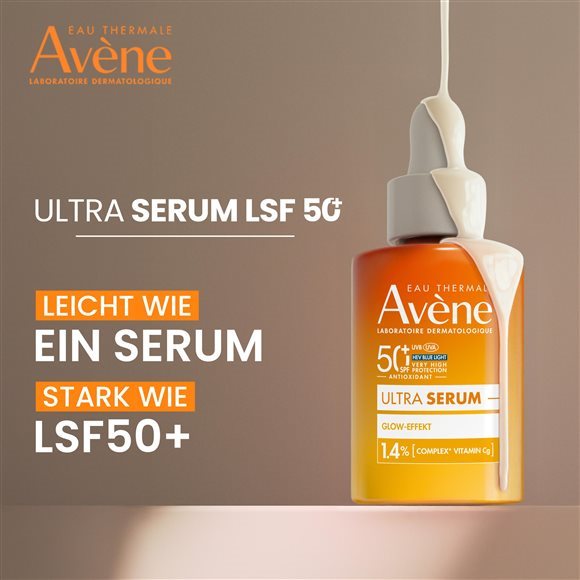 AVENE SUN ultra sérum activat éclat SPF50+ 30 ml
