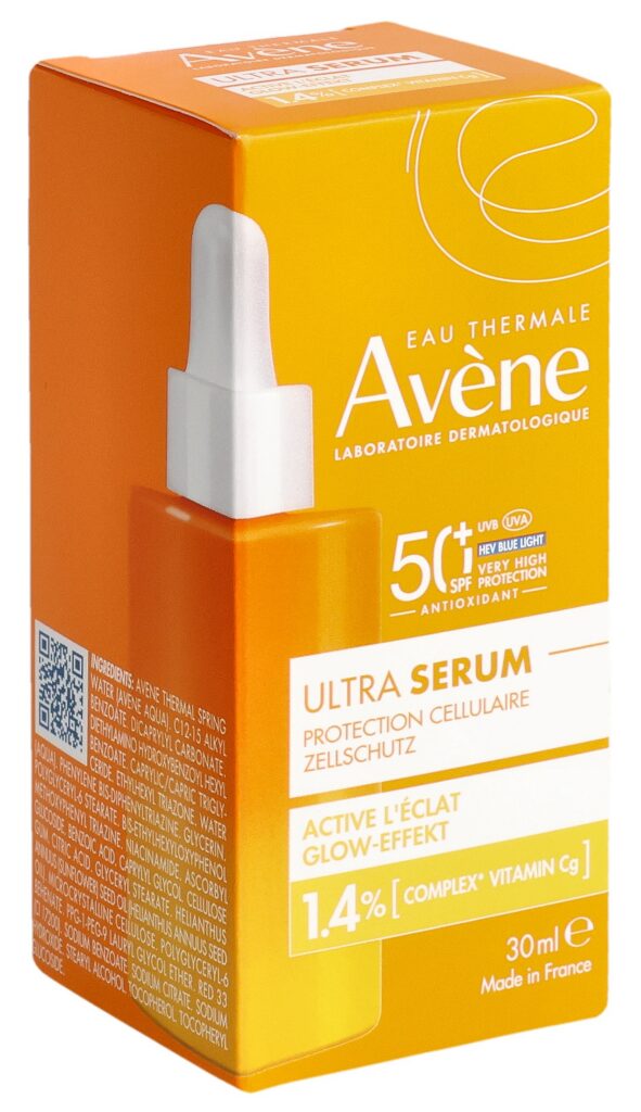 AVENE SUN ultra sérum activat éclat SPF50+ 30 ml