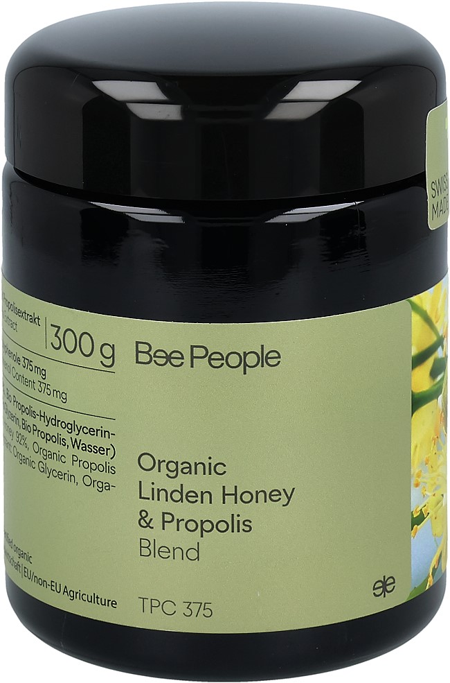 BEE PEOPLE miel de tilleul&propolis bio 300 g
