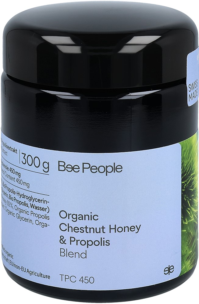BEE PEOPLE miel de châtaignier&propolis bio 300 g