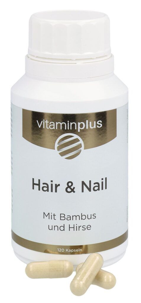 VITAMINPLUS Hair & Nail caps bte 120 pce