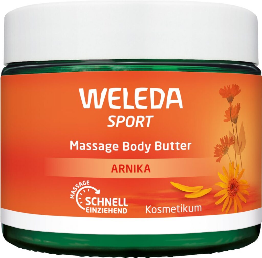 WELEDA sport massage body butter arnica 150 ml