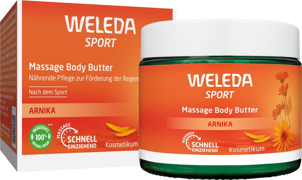 WELEDA sport massage body butter arnica 150 ml