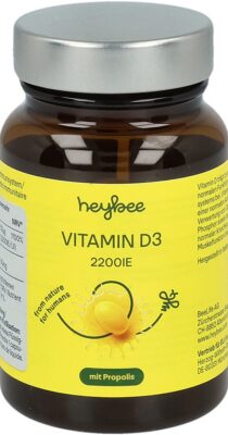 HEYBEE Vitamin D3 2200 IE + Propolis caps 60 pce