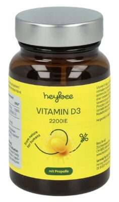 HEYBEE Vitamin D3 2200 IE + Propolis caps 60 pce