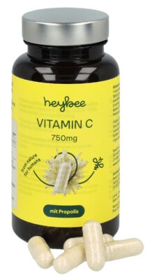 HEYBEE Vitamin C 750mg + Propolis caps bte 60 pce