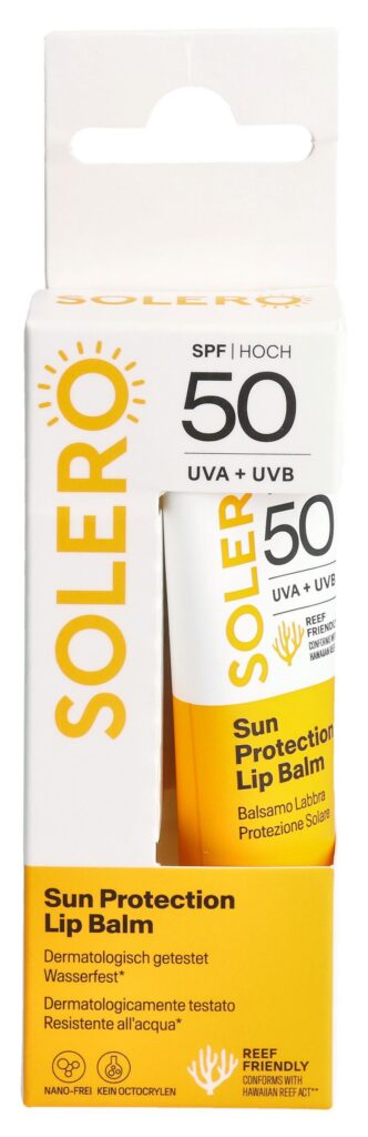 SOLERO baume à lèvres protecteur SPF50 10 ml