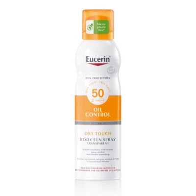 EUCERIN SUN Body Spr Oil Cont Dry Tou SPF50 200 ml
