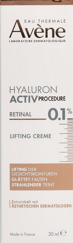 AVENE hyaluron active proced lift cr tb 30 ml