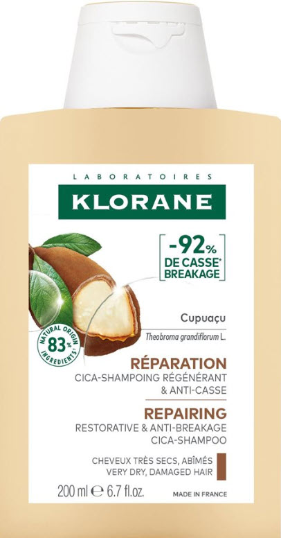 KLORANE cica-shampooing cupuaçu bio fl 200 ml
