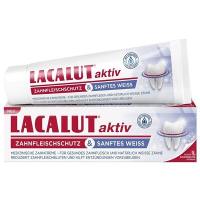 LACALUT dentifrice active blanc doux 75 ml