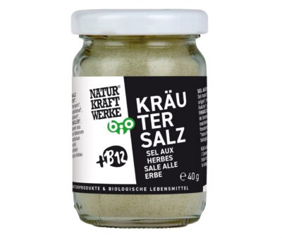 NATURKRAFTWERKE sel aux herbes avec B12 bio 40 g