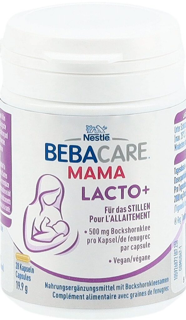 BEBACARE Mama LACTO+ fenugrec caps 28 pce