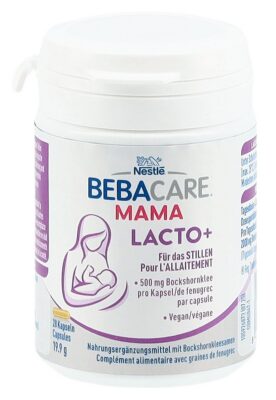 BEBACARE Mama LACTO+ fenugrec caps 28 pce