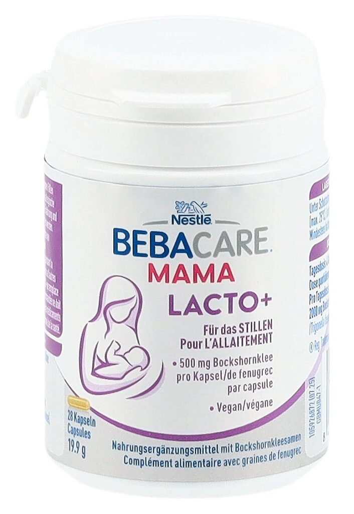 BEBACARE Mama LACTO+ fenugrec caps 28 pce