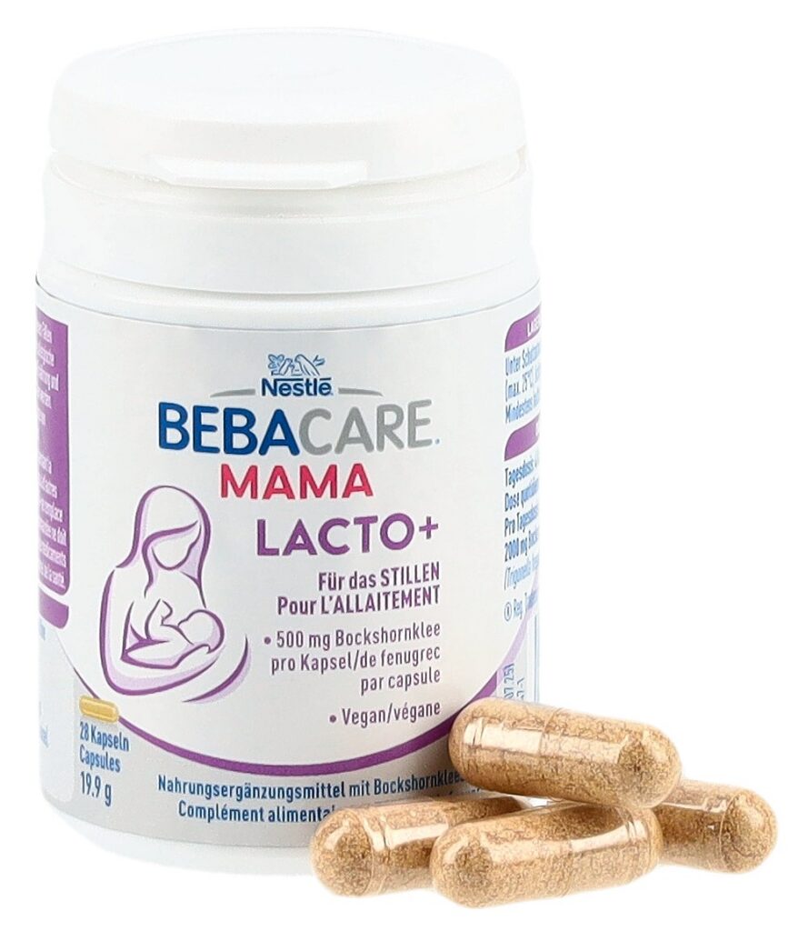 BEBACARE Mama LACTO+ fenugrec caps 28 pce