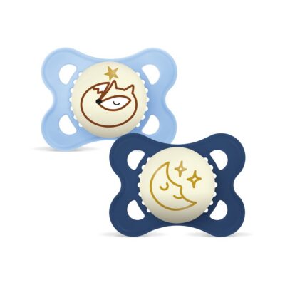 MAM Night lolette sil 0-6m Boy 2 pce