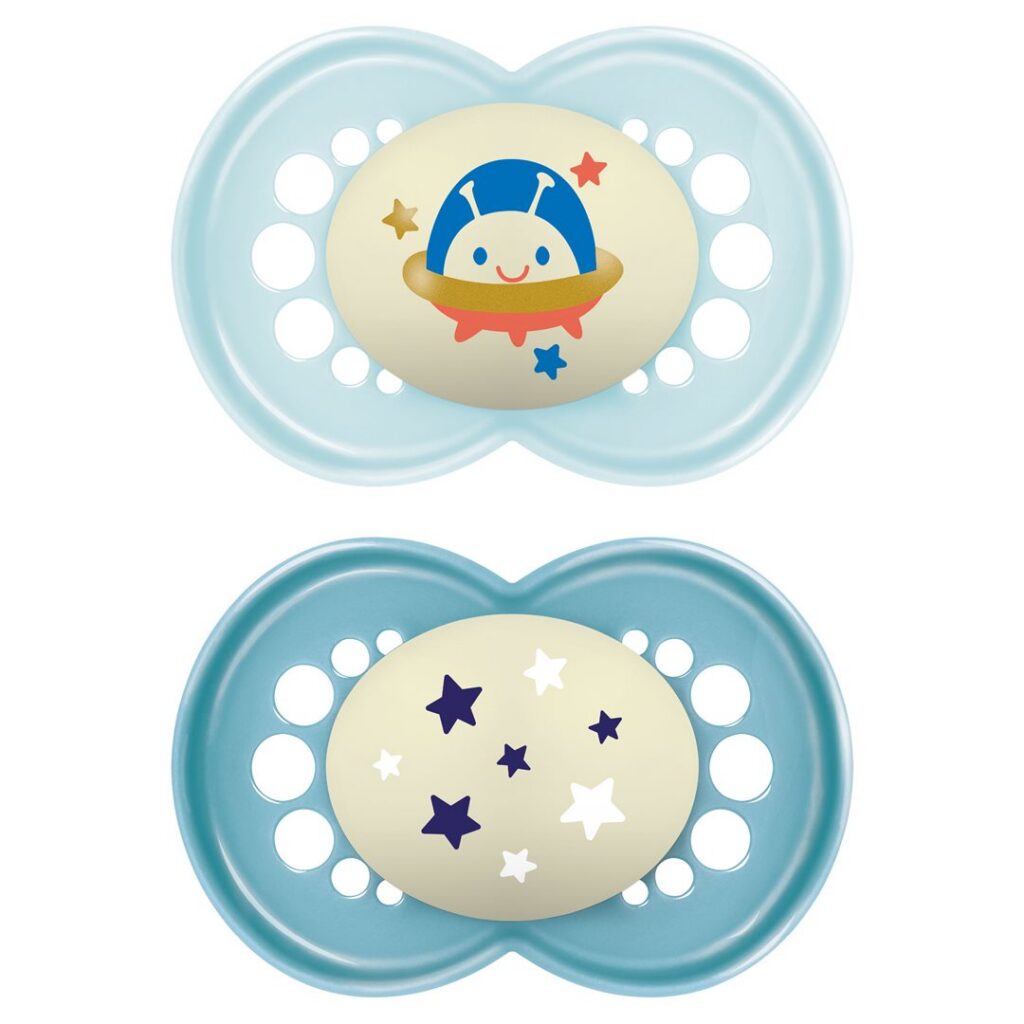 MAM Night lolette sil 16-36m Boy 2 pce