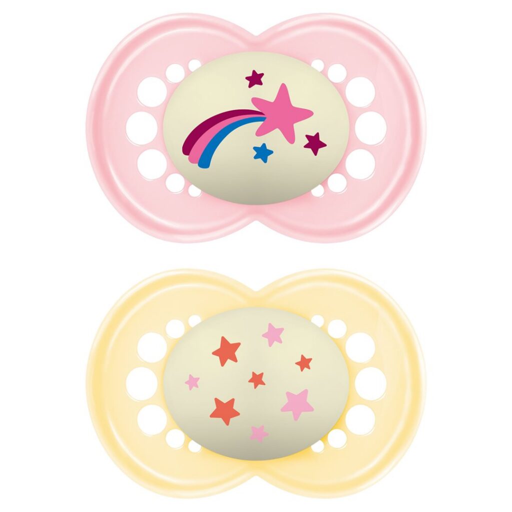 MAM Night lolette sil 16-36m Girl 2 pce