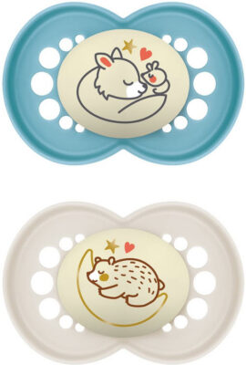 MAM Night lolette sil 6-16m Boy 2 pce