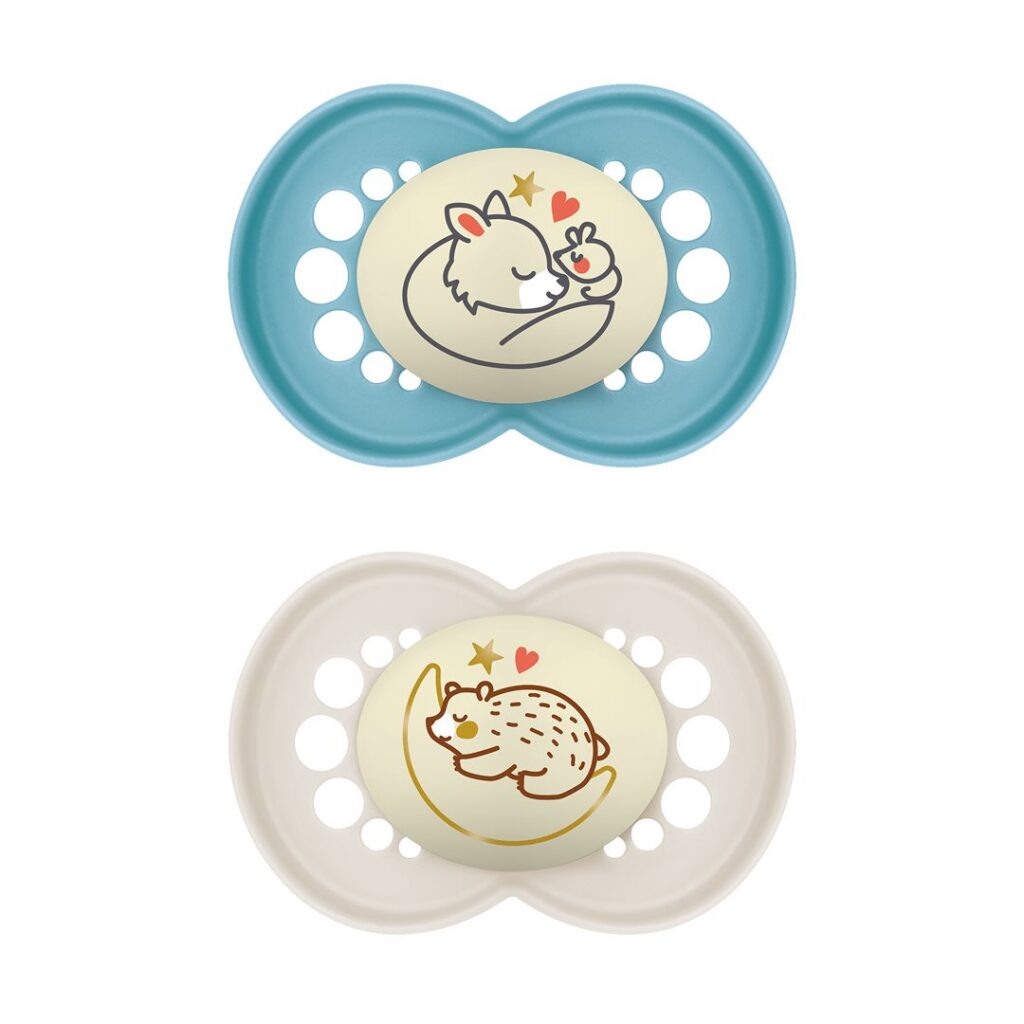 MAM Night lolette sil 6-16m Boy 2 pce
