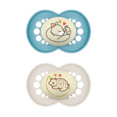 MAM Night lolette sil 6-16m Boy 2 pce