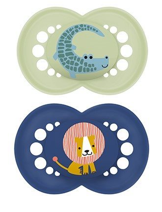 MAM Original lolette sil 6-16m Boy box 2 pce