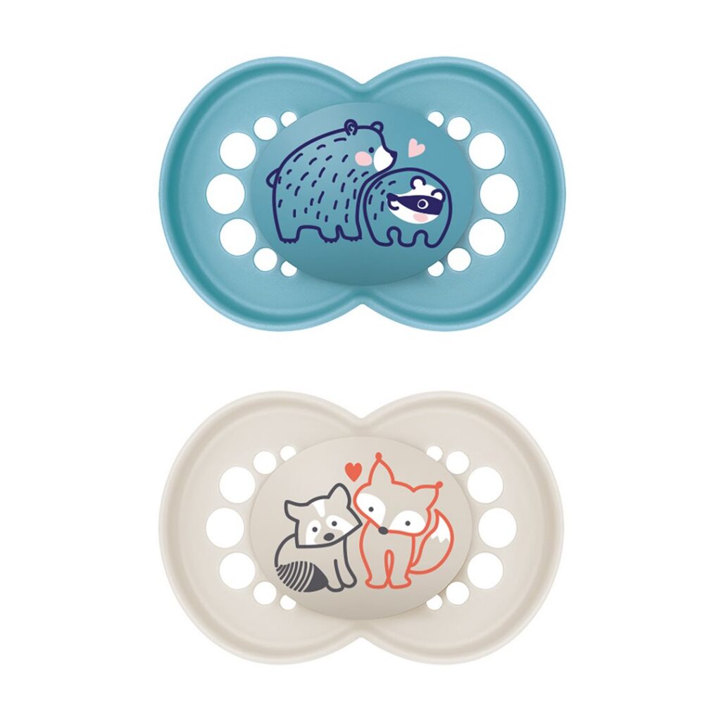 MAM Original lolette sil 6-16m Boy box 2 pce
