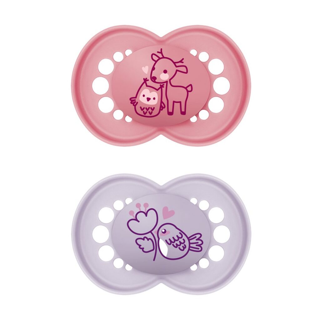 MAM Original lolette sil 6-16m Girl 2 pce
