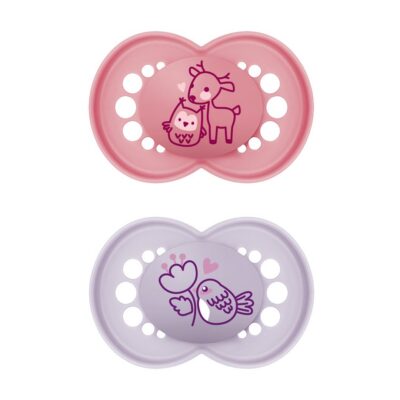 MAM Original lolette sil 6-16m Girl 2 pce