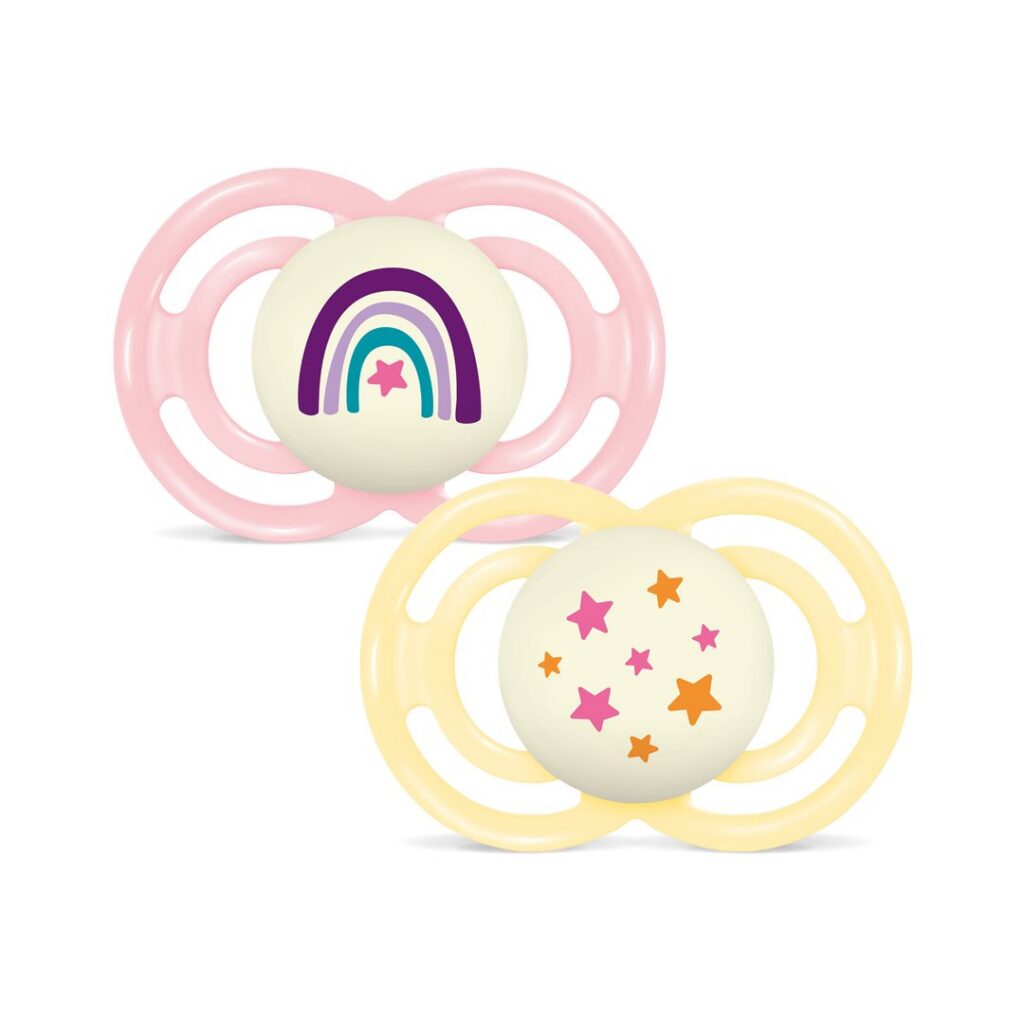 MAM Perfect Night lolette sil 16-36m Girl 2 pce
