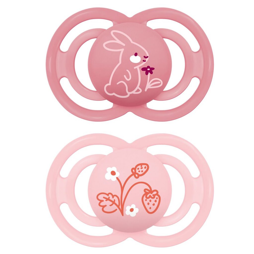 MAM Perfect lolette sil 16-36m Girl 2 pce