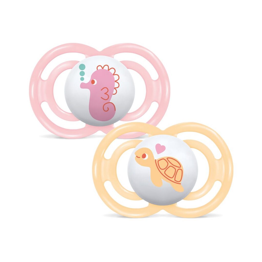 MAM Perfect lolette sil 6-16m Girl 2 pce