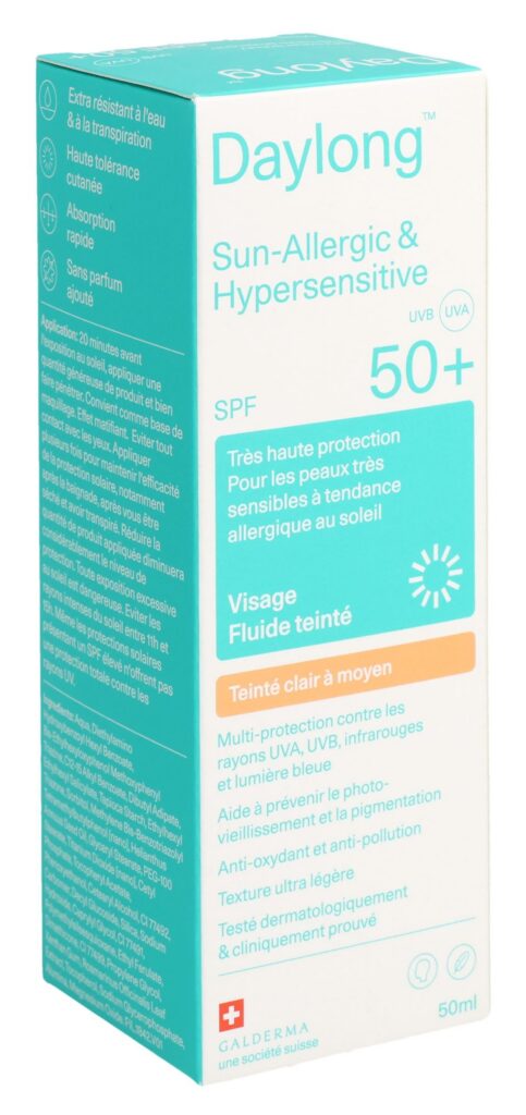 DAYLONG Sun-aller&Hypersen flu tei lé SPF50+ 50 ml