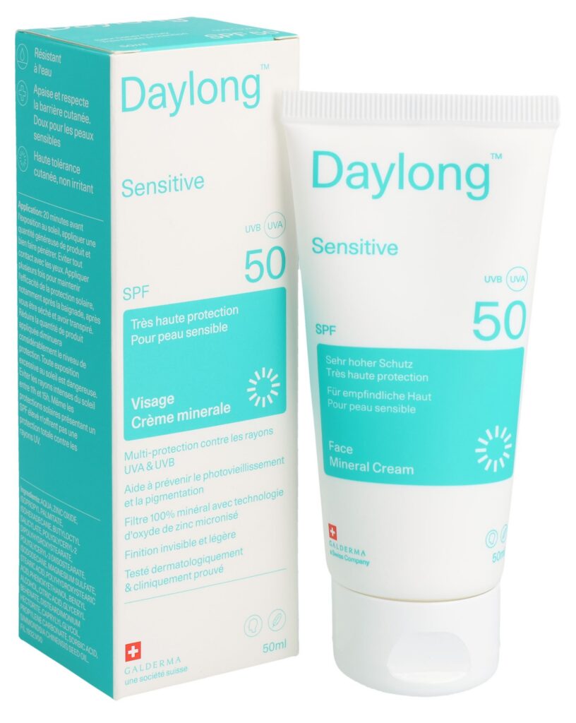 DAYLONG creme minerale sensitive SPF50+ tb 50 ml