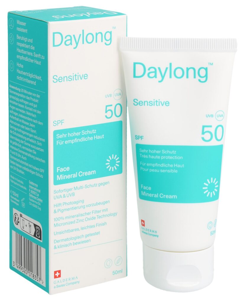 DAYLONG creme minerale sensitive SPF50+ tb 50 ml