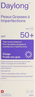 DAYLONG Oil&Blem Contr flu non gras SPF50+ 50 ml