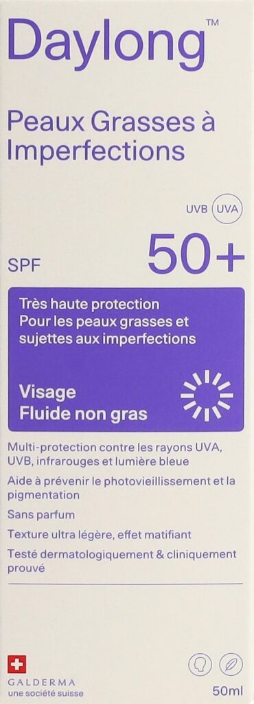 DAYLONG Oil&Blem Contr flu non gras SPF50+ 50 ml