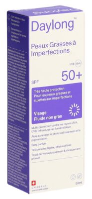DAYLONG Oil&Blem Contr flu non gras SPF50+ 50 ml