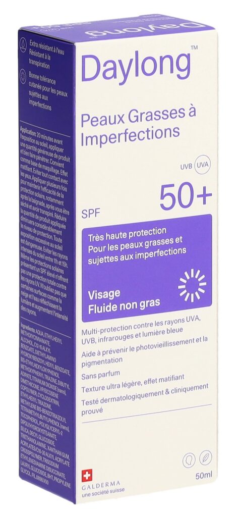 DAYLONG Oil&Blem Contr flu non gras SPF50+ 50 ml