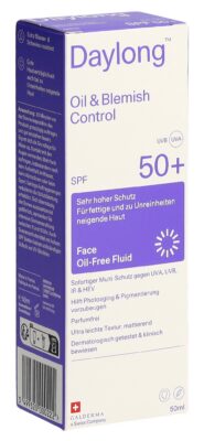 DAYLONG Oil&Blem Contr flu non gras SPF50+ 50 ml