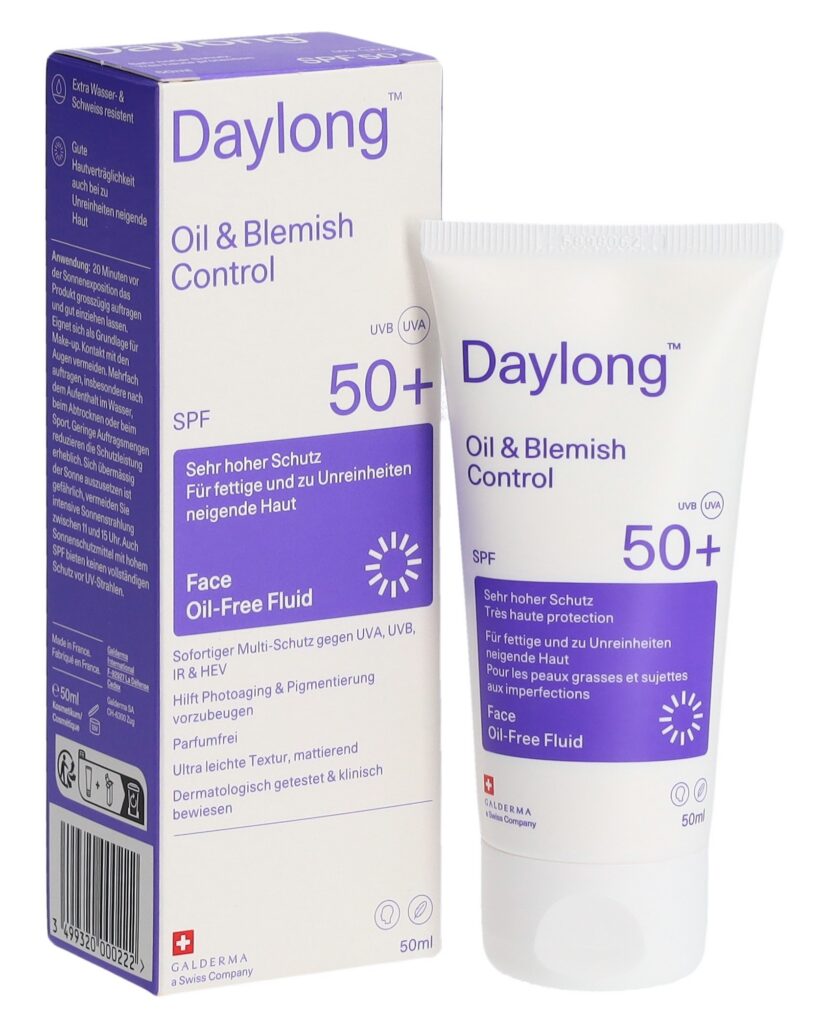 DAYLONG Oil&Blem Contr flu non gras SPF50+ 50 ml