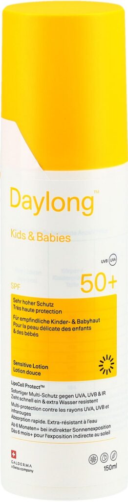 DAYLONG Kids & Babies lotion douce SPF50+ 150 ml