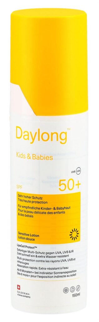 DAYLONG Kids & Babies lotion douce SPF50+ 150 ml