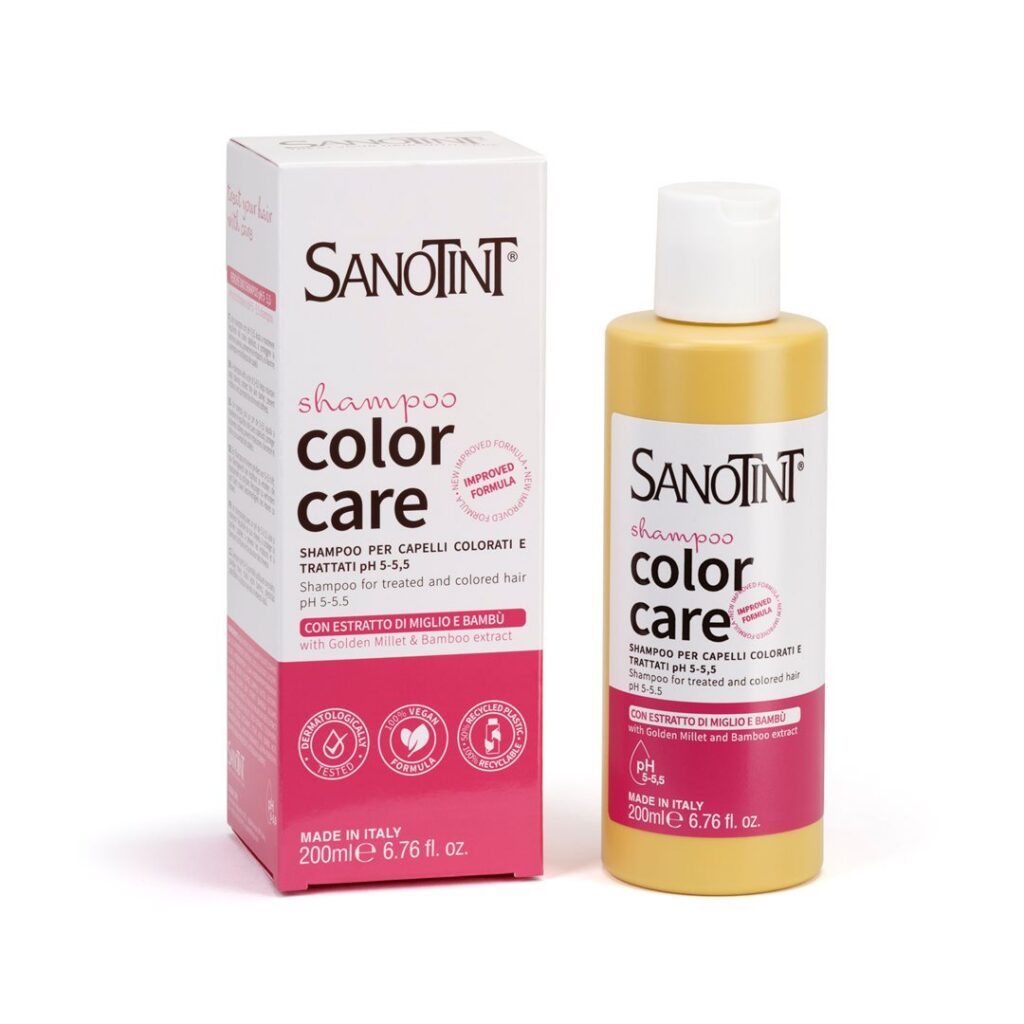 SANOTINT shamp prot couleur millet doré 200 ml